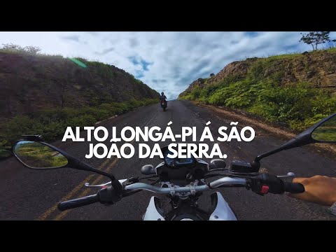 Viagem de Crosser 150 para São João da Serra EP2 Alto longá-PI à São João da Serra.Estradas do Piauí