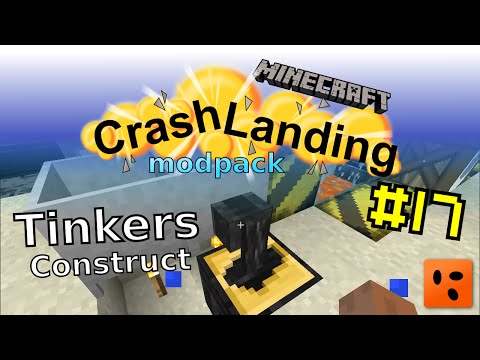 Minecraft – Crash Landing #17 - Tinkers Construct