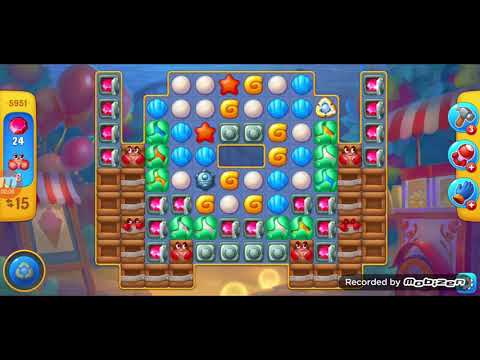 fishdom gameplay / level 5951 / It is like the ads? / thank you