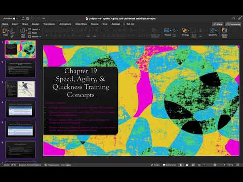 第 19 章 - 速度、敏捷和快速訓練概念 | NASM CPT (Chapter 19 - Speed, Agility, and Quickness Training Concepts | NASM CPT)