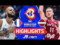 France 🇫🇷 vs Latvia 🇱🇻 | J9 Highlights | FIBA Basketball World Cup 2023