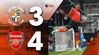 Luton 3-4 Arsenal | Heartbreak ???? | Premier League Highlights