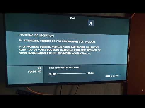 If your TV shows reception problems or no signal, do this #tv #canal+ #television