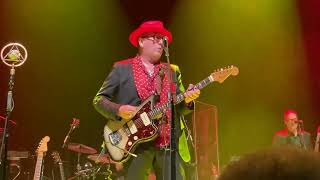 Elvis Costello - Radio Radio w/ Springsteen story - Houston (1/17/2024)