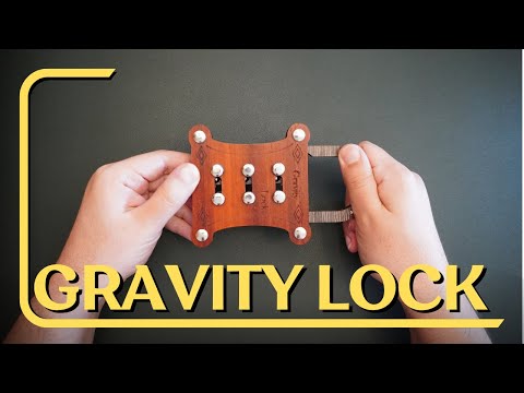 Would you be able to open it? - Solving the GRAVITY LOCK puzzle.