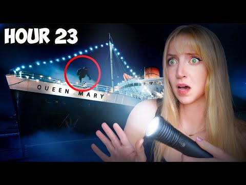I SURVIVED 24 HOURS ON THE WORLDS MOST HAUNTED SHIP (The Queen Mary)