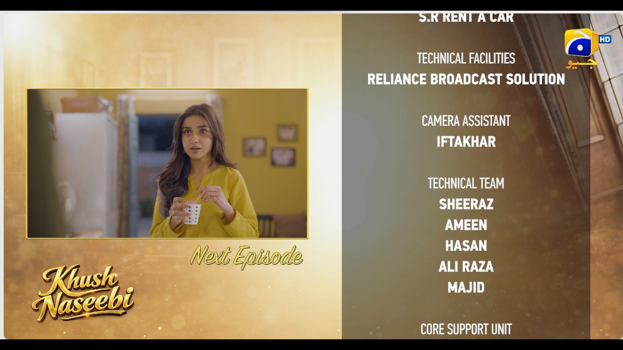 Khush Naseebi Episode 15 Teaser - 6th April 2026 - HAR PAL GEO