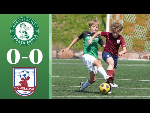 19.08.2024: Mārupes NSS – FS Jelgava. Elites grupa U-13 2024
