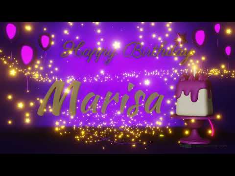 Marisa | Happy Birthday Song | Happy Birthday To You