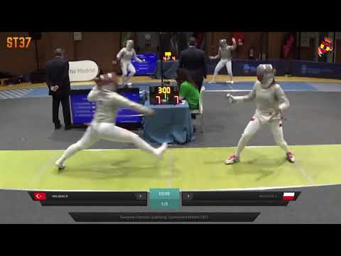 European Olympic Qualifiers 2021 SWS - L8 - Unludag TUR v Matuszak POL