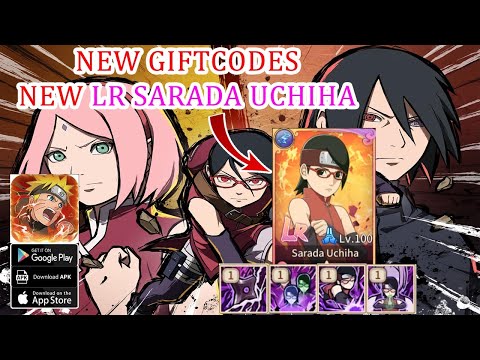 Nindo Fire Will New Giftcodes May - Add New LR Sarada Uchiha Naruto RPG Game