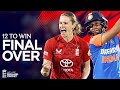 Dramatic IT20 Ending Last Over THRILLER England Women V India