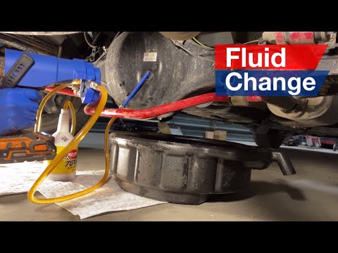 2018 Tundra rear differential oil change.