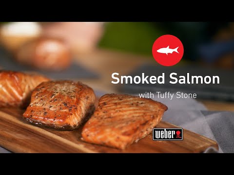 Smoked Salmon Recipe | Weber Smokey Mountain Cooker | Tuffy Stone
