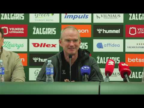 FK Žalgiris konferencija 10-24