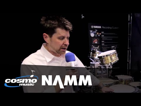 Yamaha Recording Custom Snare Drums - Cosmo Music at NAMM 2016