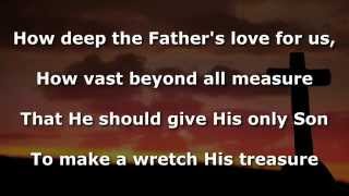 How Deep The Father's Love For US, Cross Background, Instrumental