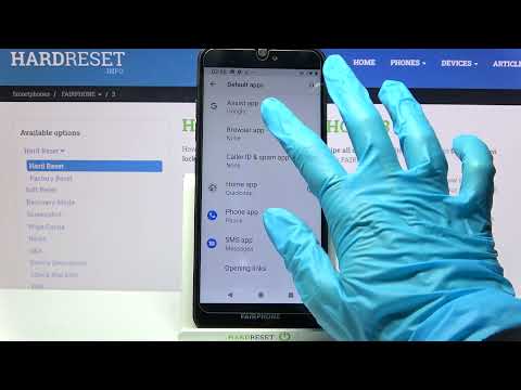How to Change Default Apps in FairPhone 3 – Find Default Apps List