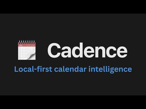 Cadence demo