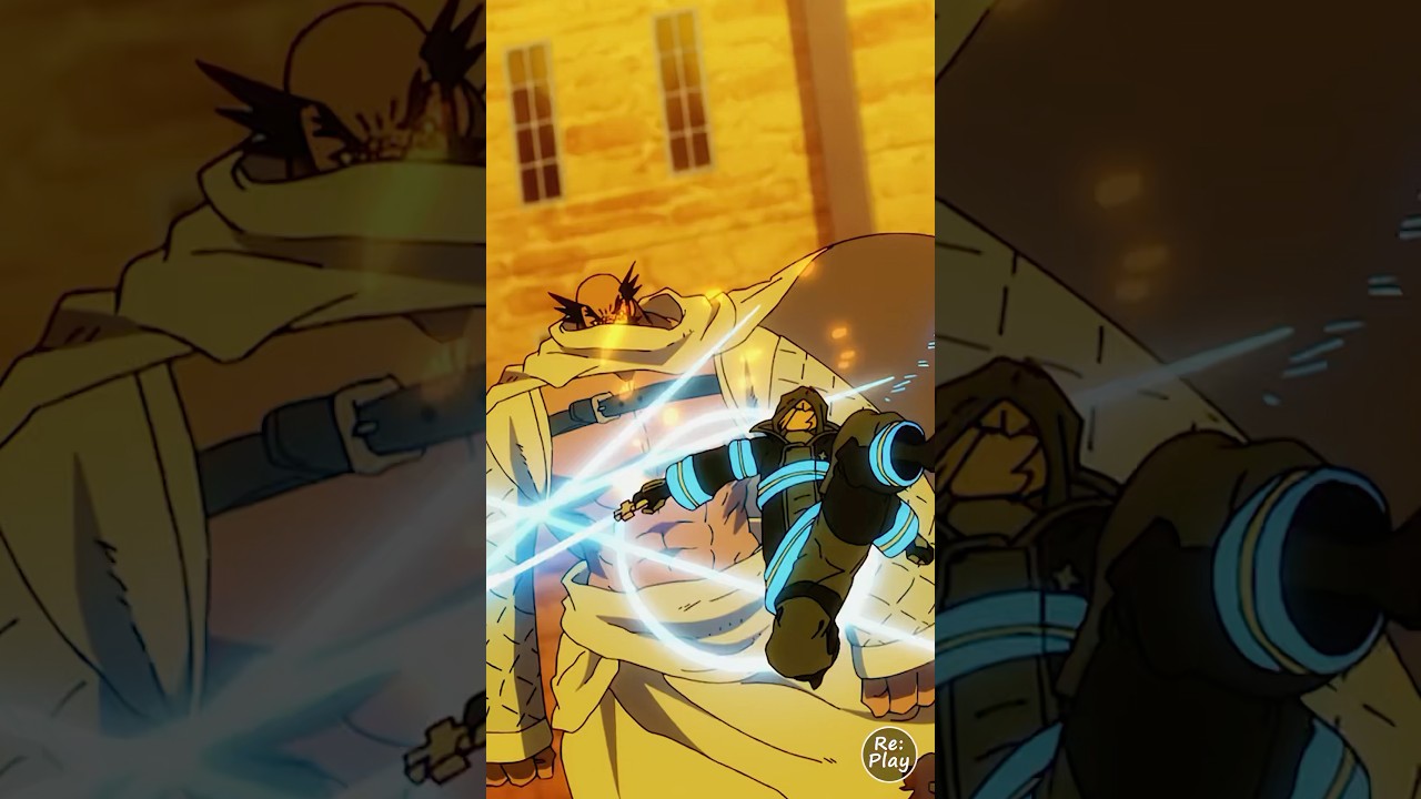 That’s only the first round, you did great Arthur 🥹 - Dragon VS Arthur Boyle | Fire Force