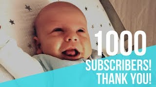 1000 Subscribers THANK YOU!