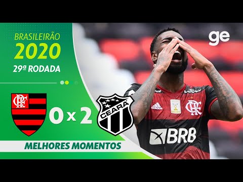 FLAMENGO 0 X 2 CEARÁ | MELHORES MOMENTOS | 29ª RODADA BRASILEIRÃO 2020 | ge.globo