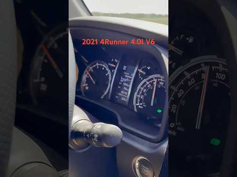 4Runner : V6 power and fuel efficiency!!