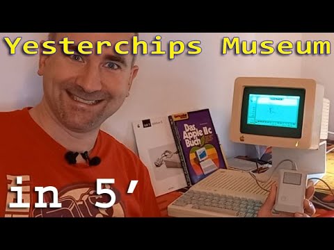 5 Minuten - Apple IIc - Yesterchips Museum