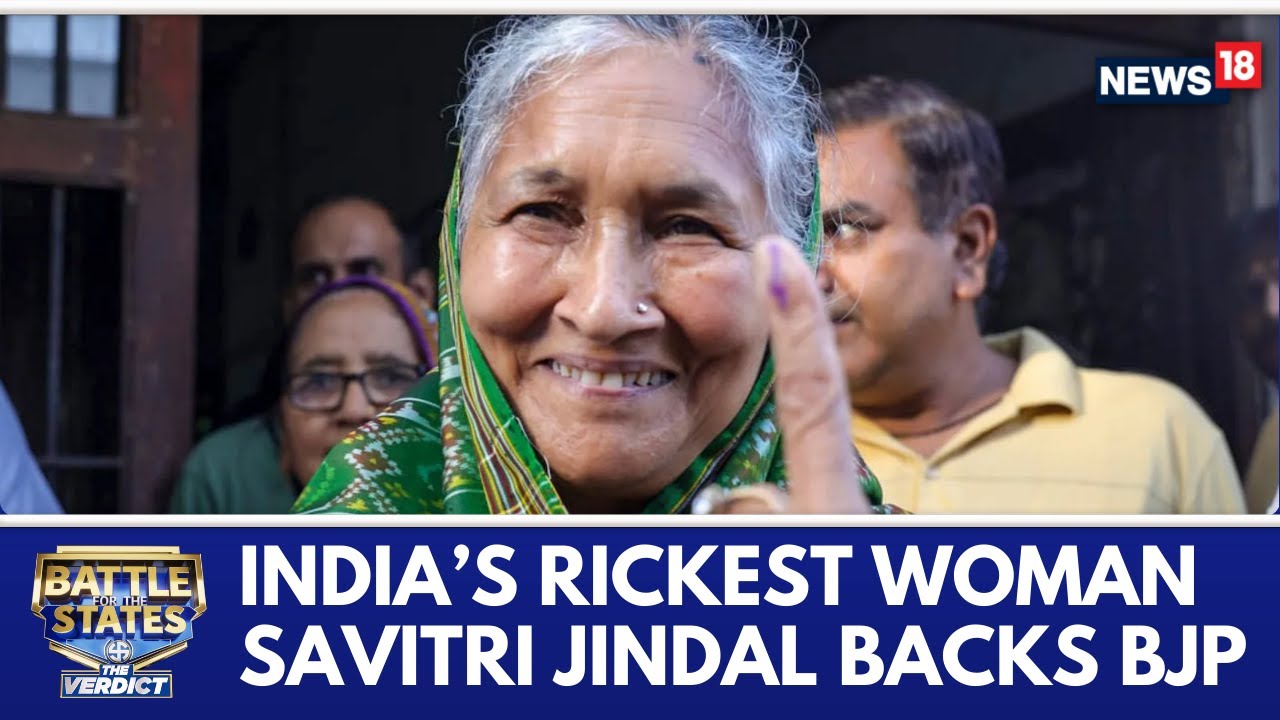 Savitri Jindal backs BJP, meet Dharmendra Pradhan