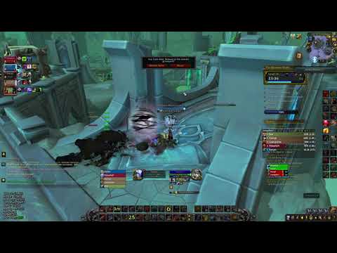 WoW Shadowlands 9.1.5 arms warrior pve The Necrotic Wake Mythic +16 3