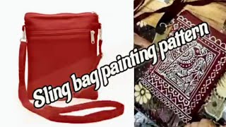 Sling Bag Painting Pattern