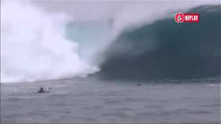 Kelly Slater Commentates Massive Cloudbreak Free Surf Volcom Fiji Pro 2012