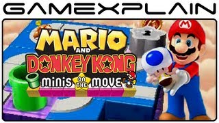 Mario and Donkey Kong: Minis on the Move - Game & Watch (Every Mode and Minigame Tour)