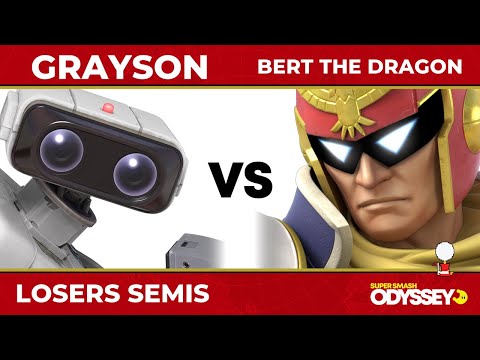 SSO 100 - Losers Semis - FRKS | Grayson (ROB) VS OS | Bert the Dragon (Captain Falcon) - SSBU