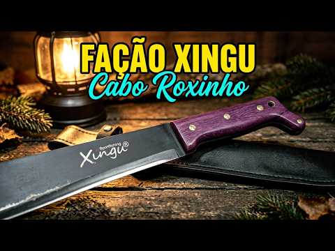 RESTAURAÇÃO PARTE2 Do cabo do FACÃO XINGU com madeira nobre, respeitando a lâmina original.