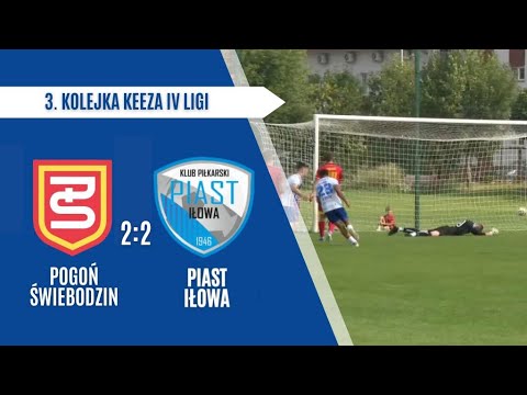 Pogoń Świebodzin -  Piast Iłowa 2:2 - skrót meczu - 16.08.2025r.