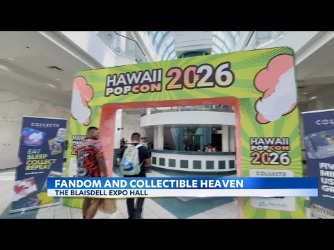 Hawaii Pop Con brings fans and collectors to Blaisdell Expo Hall
