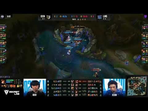 200 years Ruler change Game | GEN vs LNG | World 2021 League of Legends