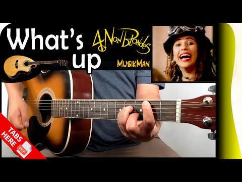 WHAT'S UP 🎩 - 4 Non Blondes / GUITAR Cover / MusikMan N°132