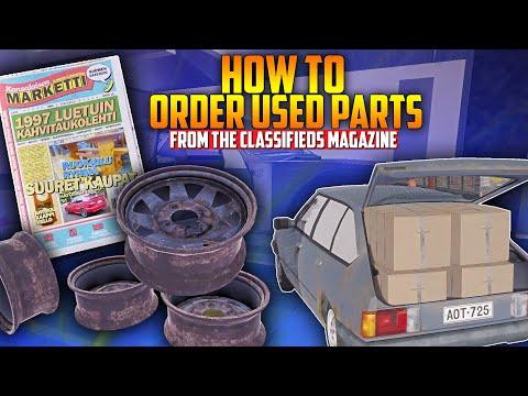 How to Order Used Parts from the Classifieds magazine | My Winter Car  Guide 2026 | Ogygia Vlogs🇺🇸