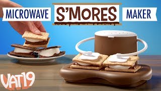 Microwave S&#39;mores Maker: Perfect s&#39;mores in 30 seconds!