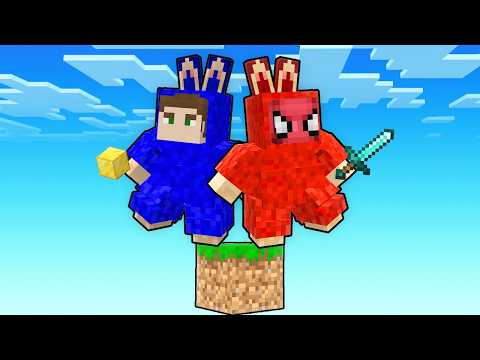 TEK BLOKTA LABUBU OLDUK - Minecraft