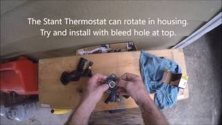 Ford Ranger 2.5 thermostat replacement and bleeding