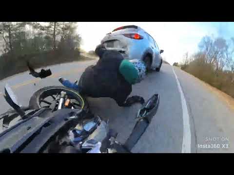 How to total a CFMoto 300ss (How to be an idiot 101)