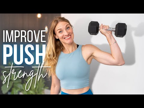 40-minute Upper Body PUSH Strength Training