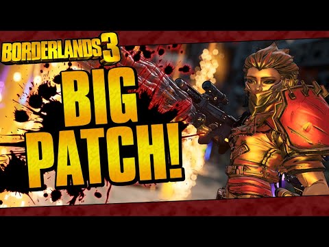 Borderlands 3 | The Big Patch Is Here! 100+ Changes (Zane Reworked, Weapon Buffs, And More!)