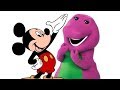 Barney Mickey Just Imagine Dance Together Musical Mashup