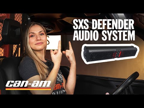 Product Series: Discover Can-Am Defender Sound Systems | Can-Am