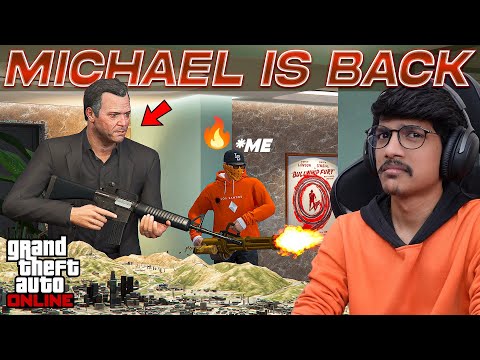 Michael Is Back In GTA ONLINE | THE COSMIC BOY
