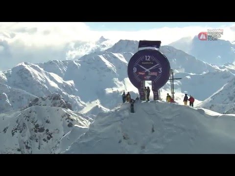 Run Jonathan Penfield 2nd place - Fieberbrunn Kitzbüheler Alpen - Swatch Freeride World Tour 2016